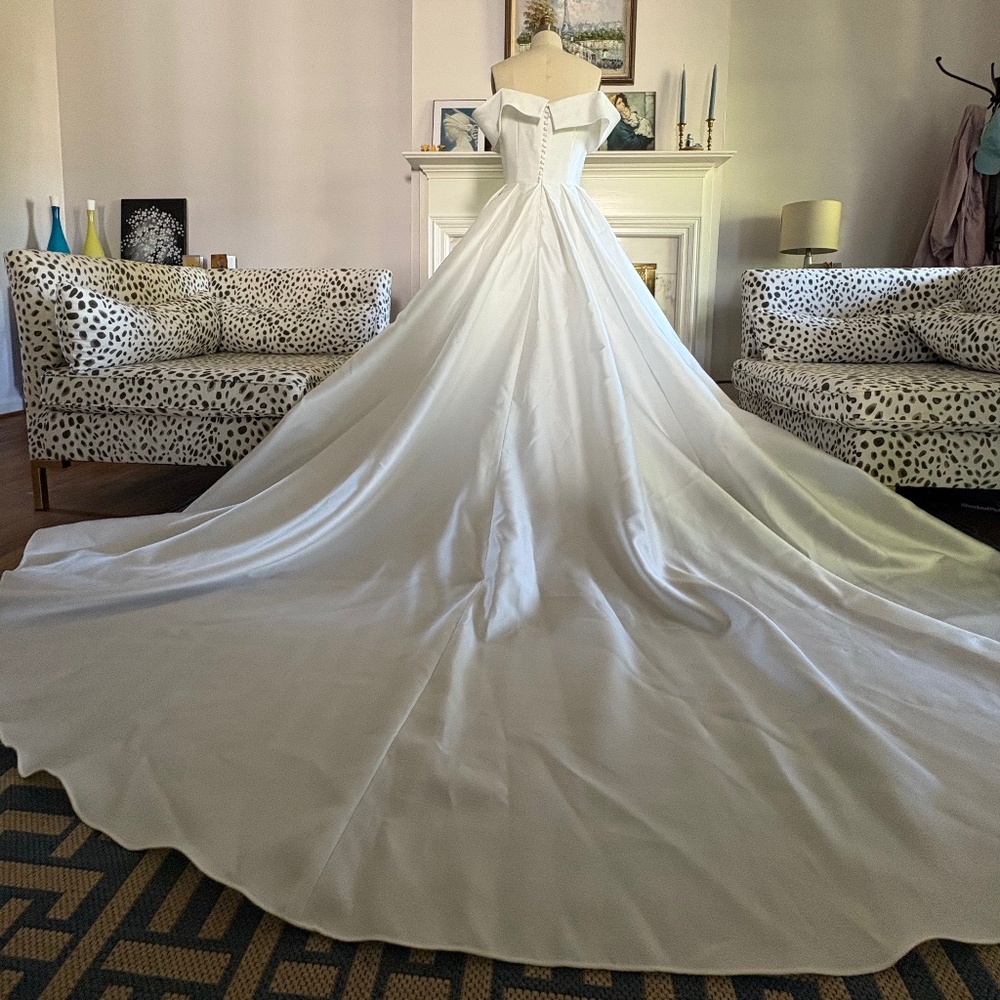 Wedding Gown and Veil